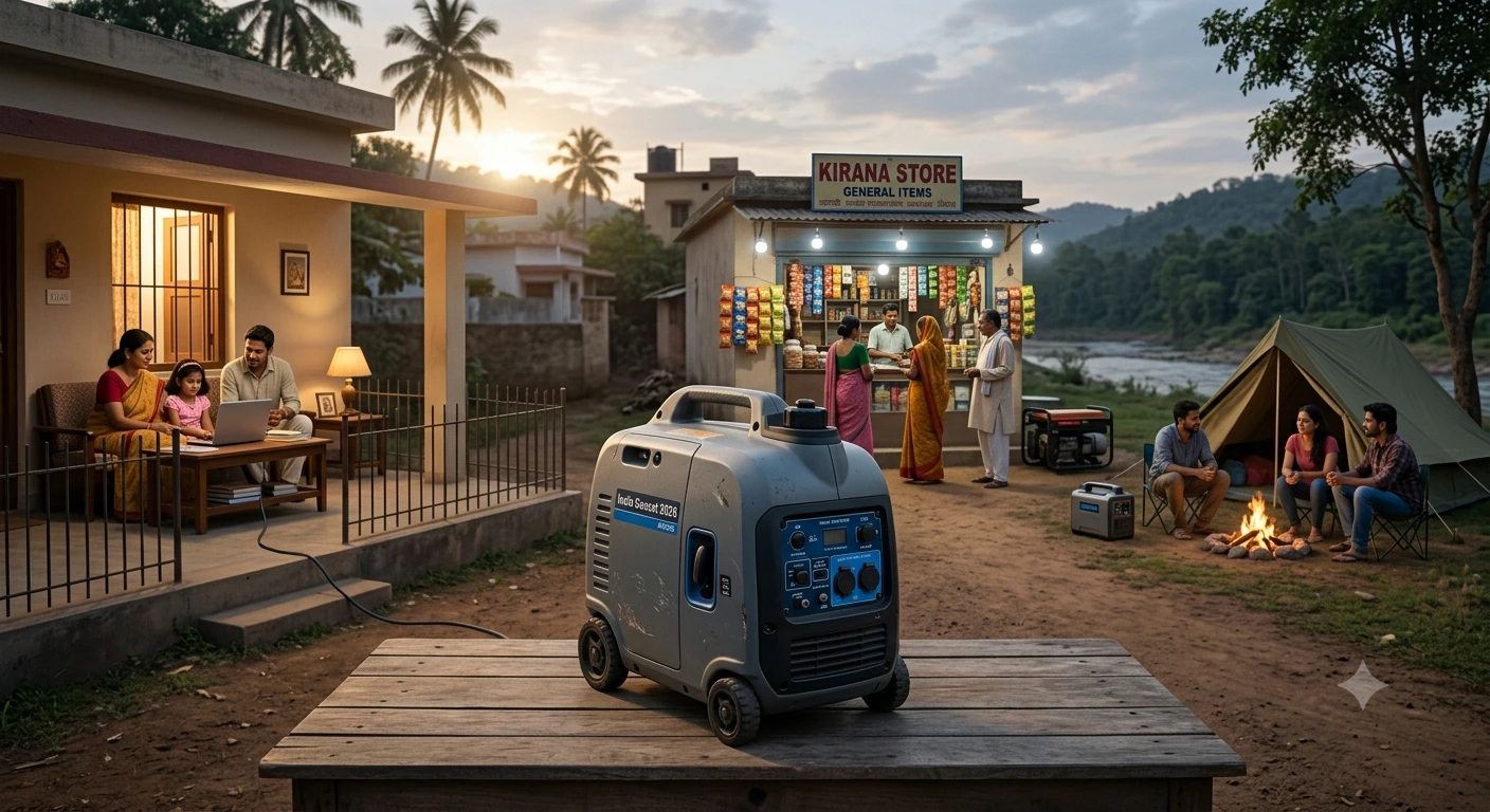 Best Portable Generators in India for Home, Business & Outdoor Use (2026)